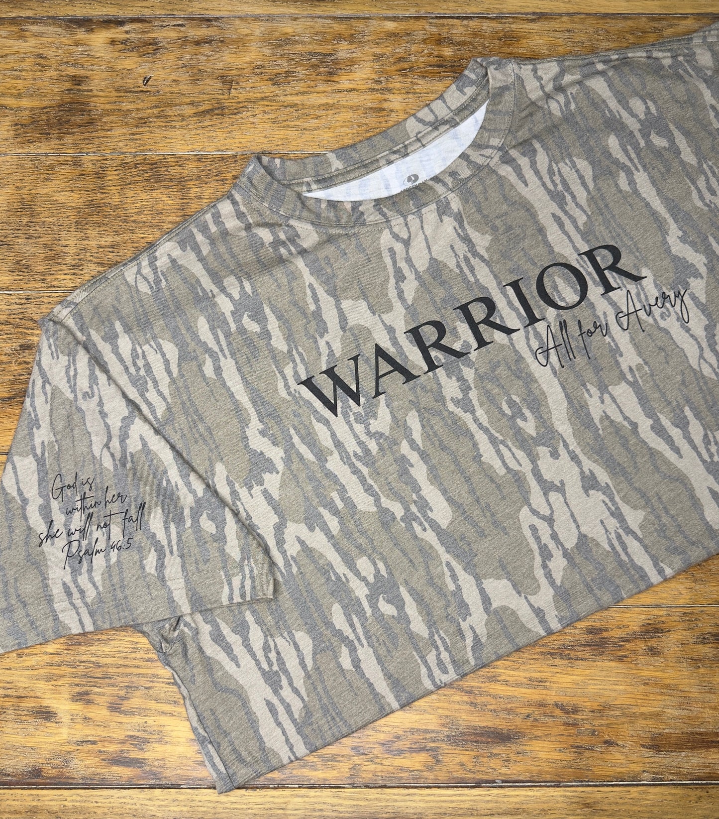 Bottomland & Black Lettering