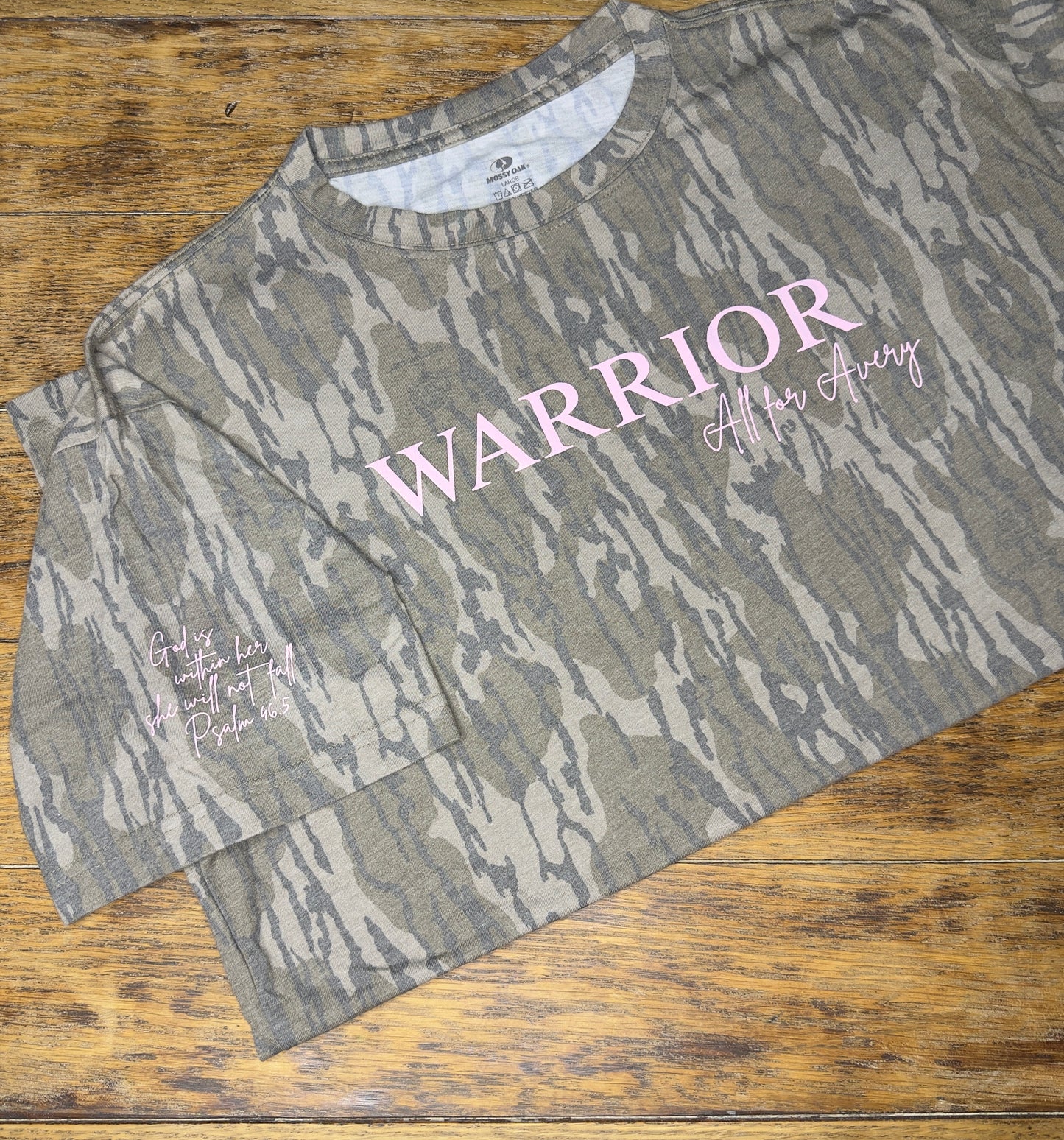 Bottomland & Pink Lettering