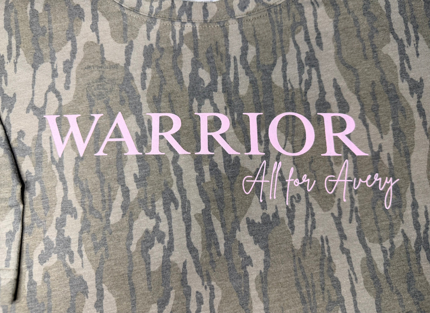 Bottomland & Pink Lettering