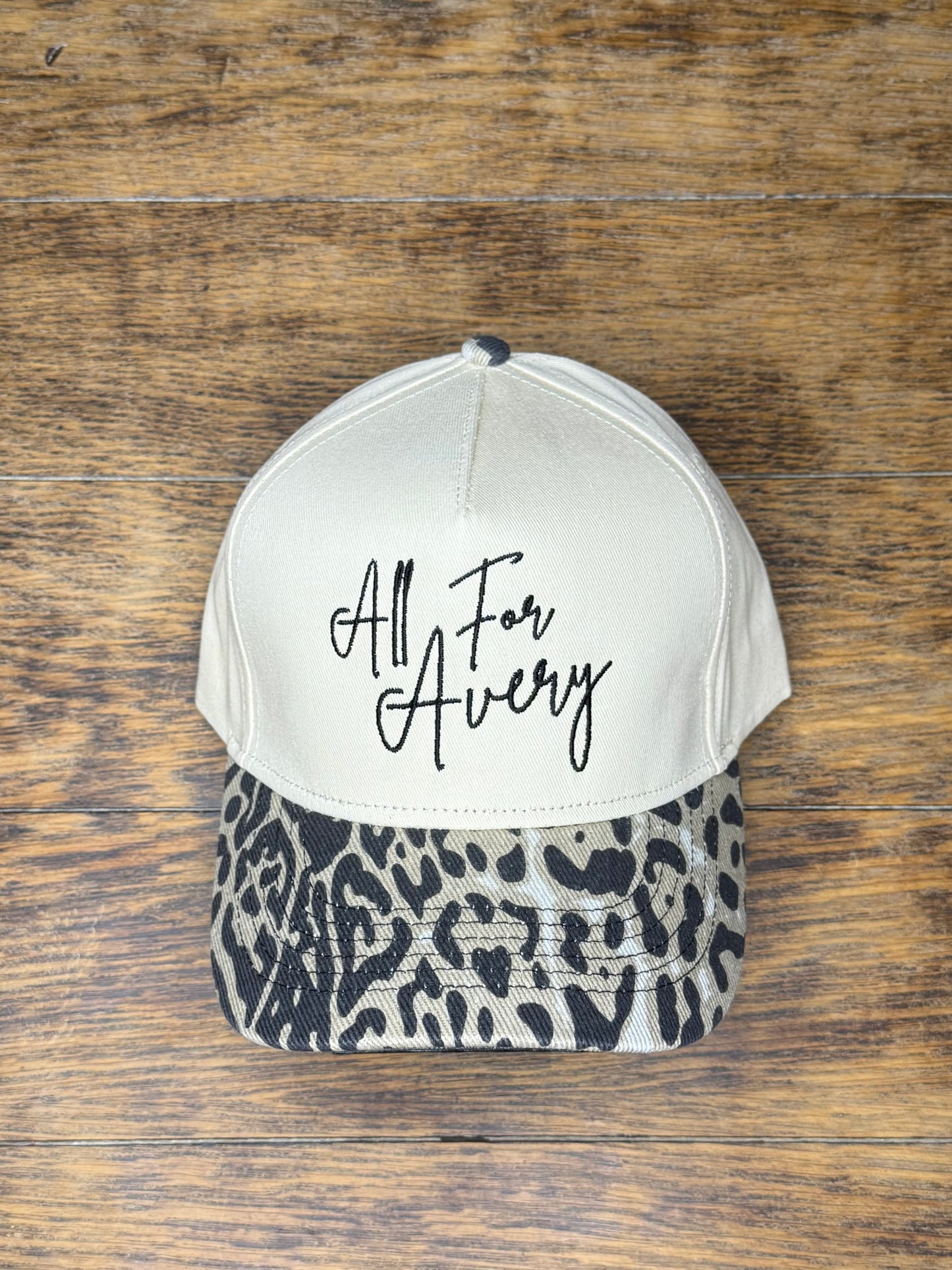 Black Leopard Hat