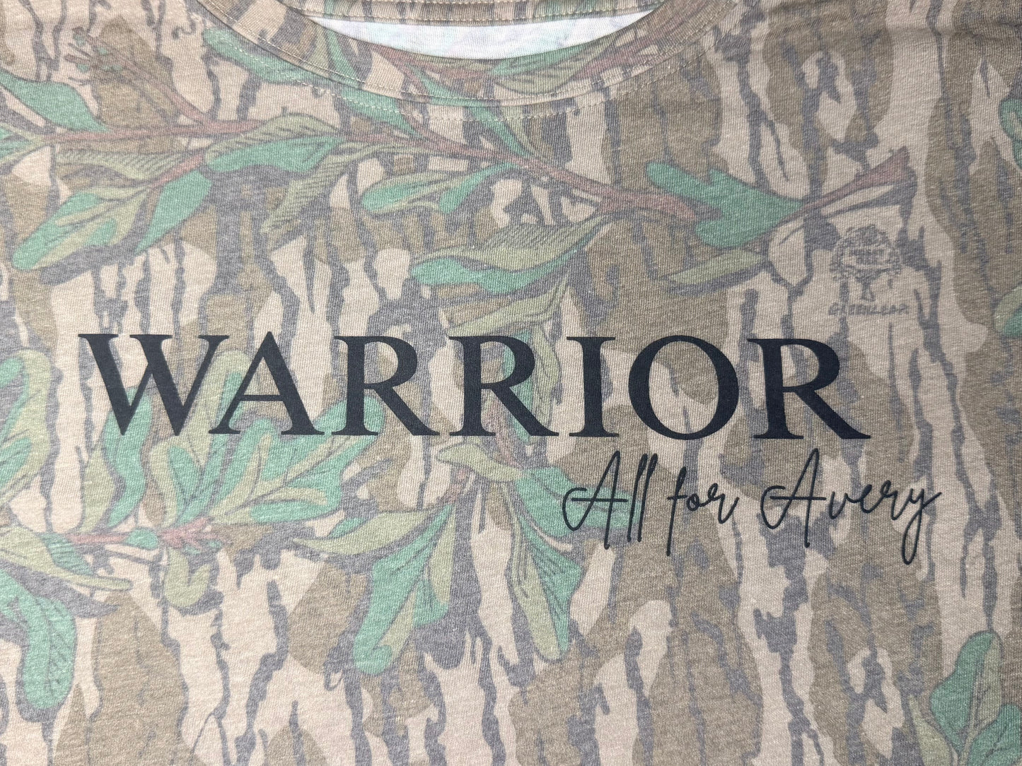 Mossy Oak Green Leaf & Black Lettering