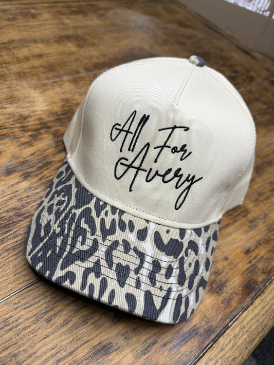 Black Leopard Hat